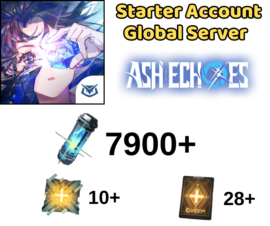 [GLOBAL] 7800+ X Particle Ash Echoes Reroll Account